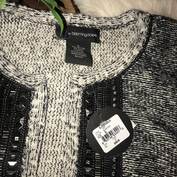 C by Blooimgdale's Beaded Sweater Jacket V5477 - Picture 3 of 4